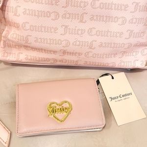 Juicy couture pink wallet